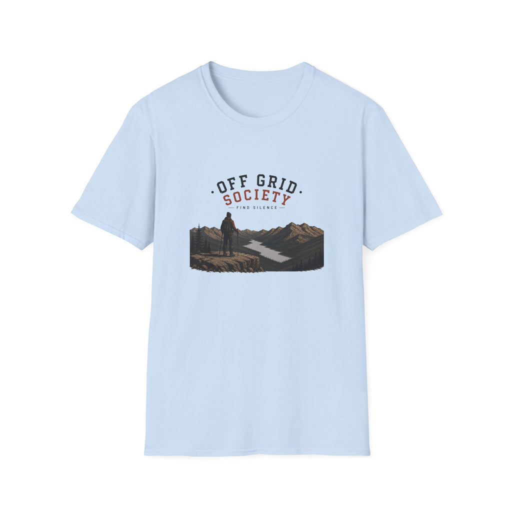 Find Silence Hiker T-Shirt