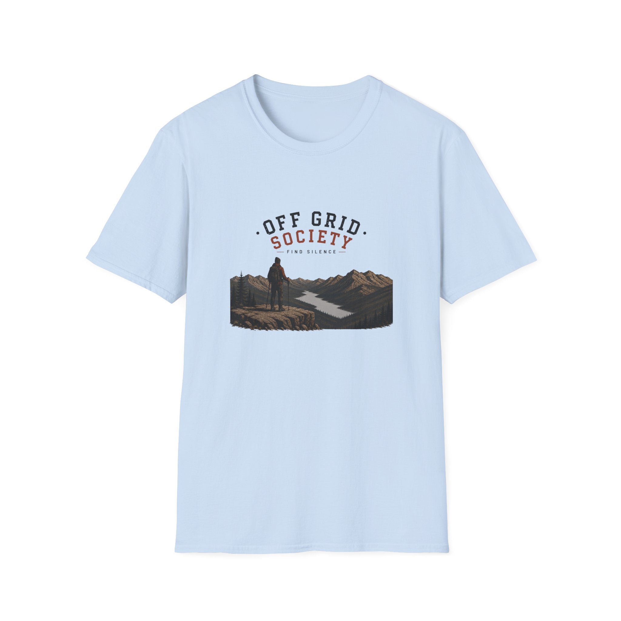 Find Silence Hiker T-Shirt