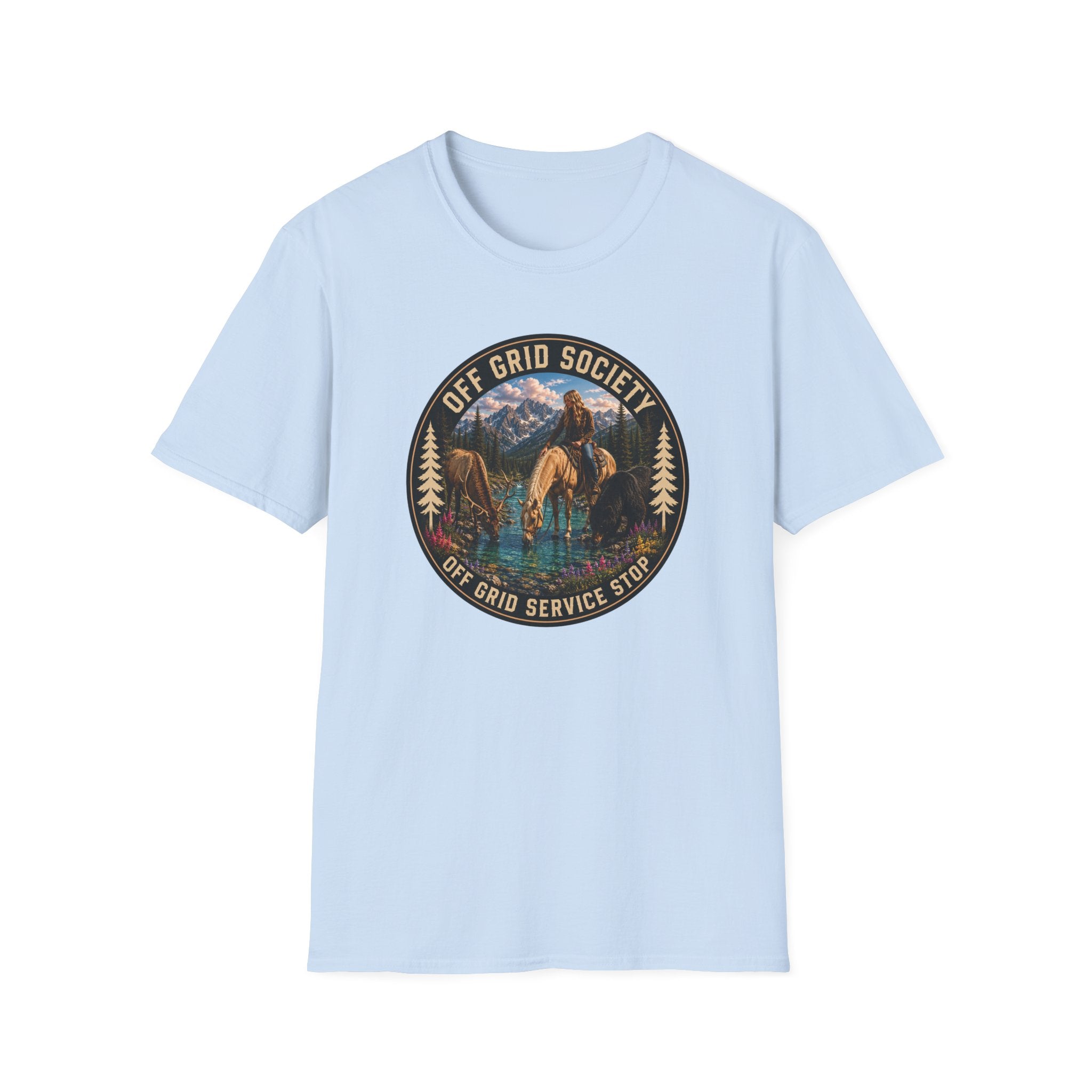 Off Grid Service Stop T-Shirt