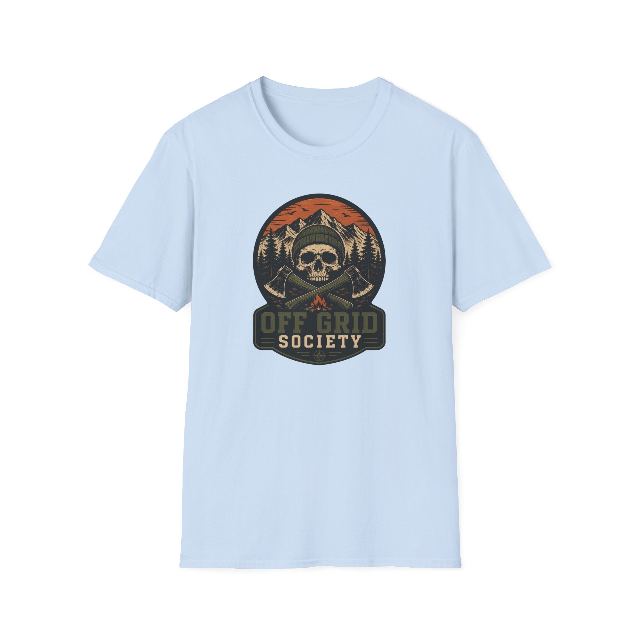 Skull And Axe Bones T-Shirt