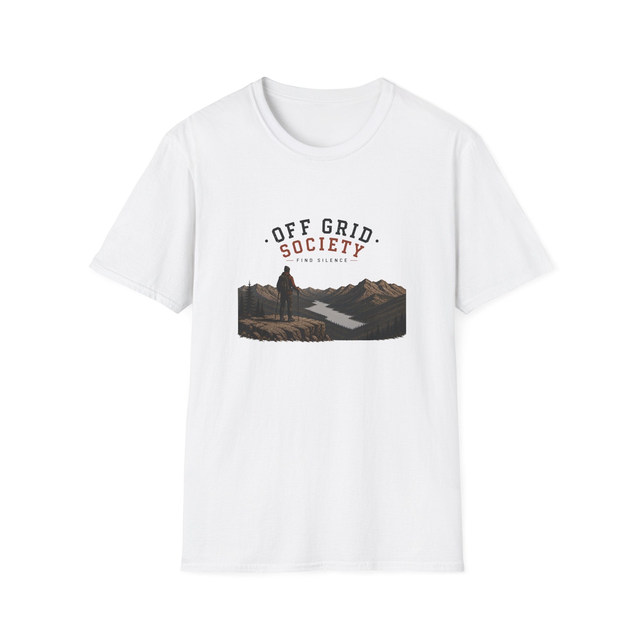 Find Silence Hiker T-Shirt