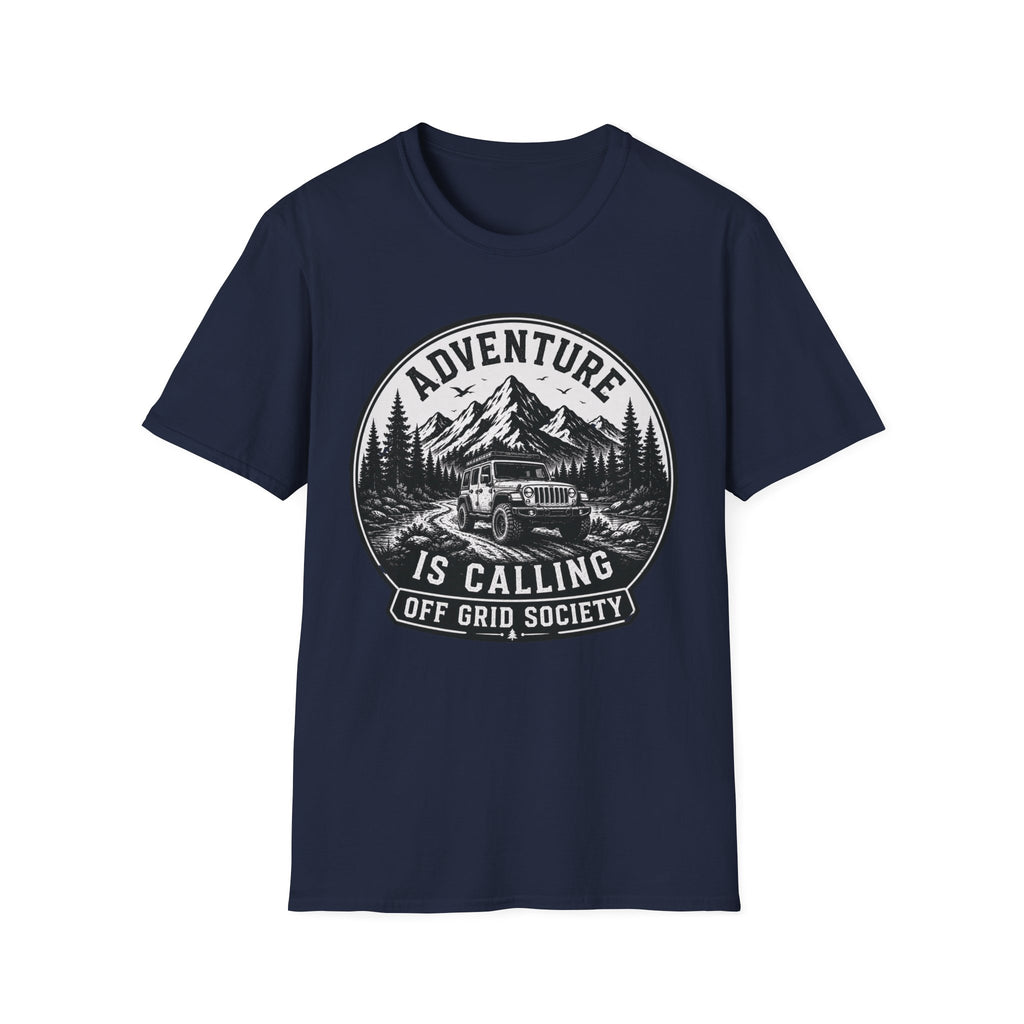 Adventure Is Calling 4x4 T-Shirt