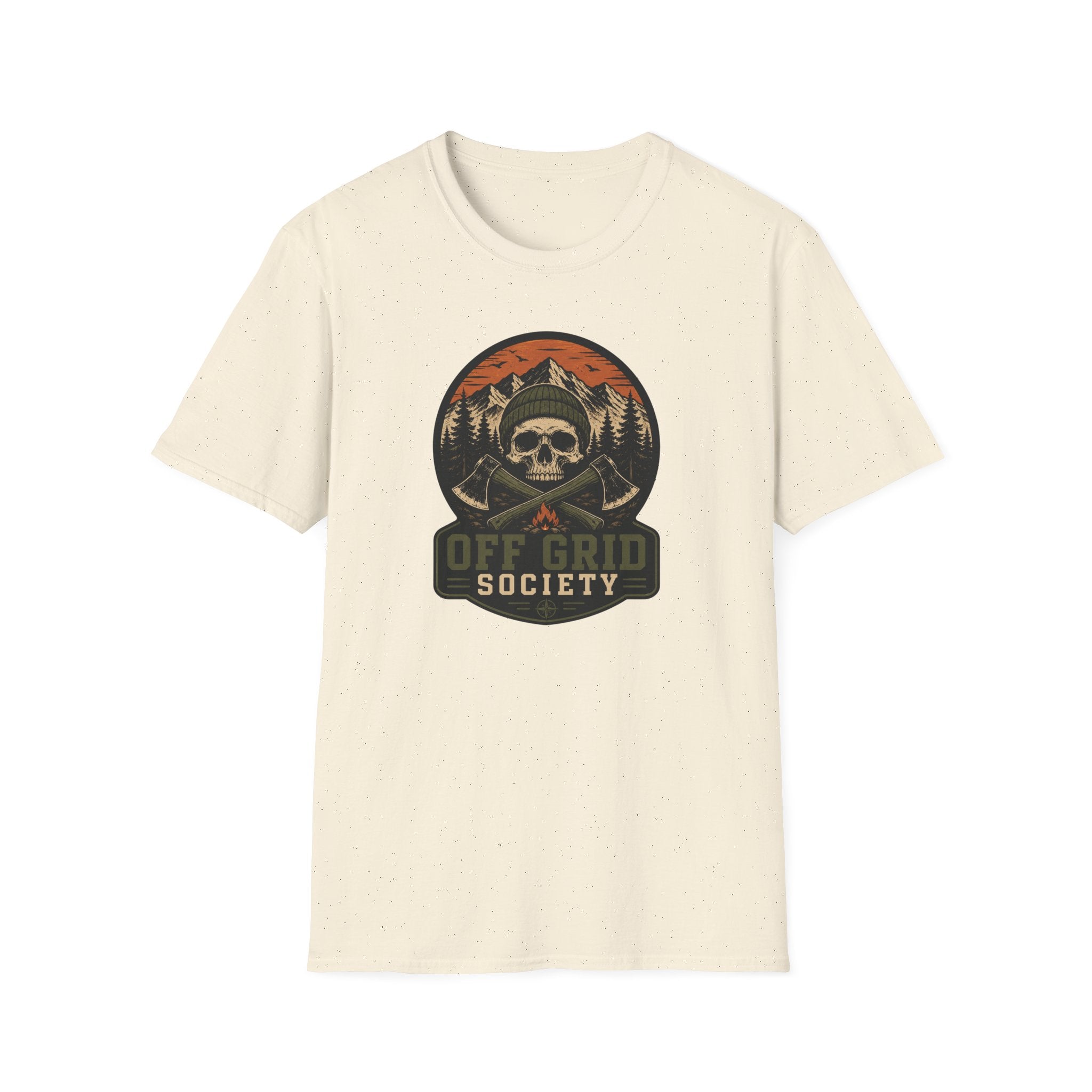 Skull And Axe Bones T-Shirt