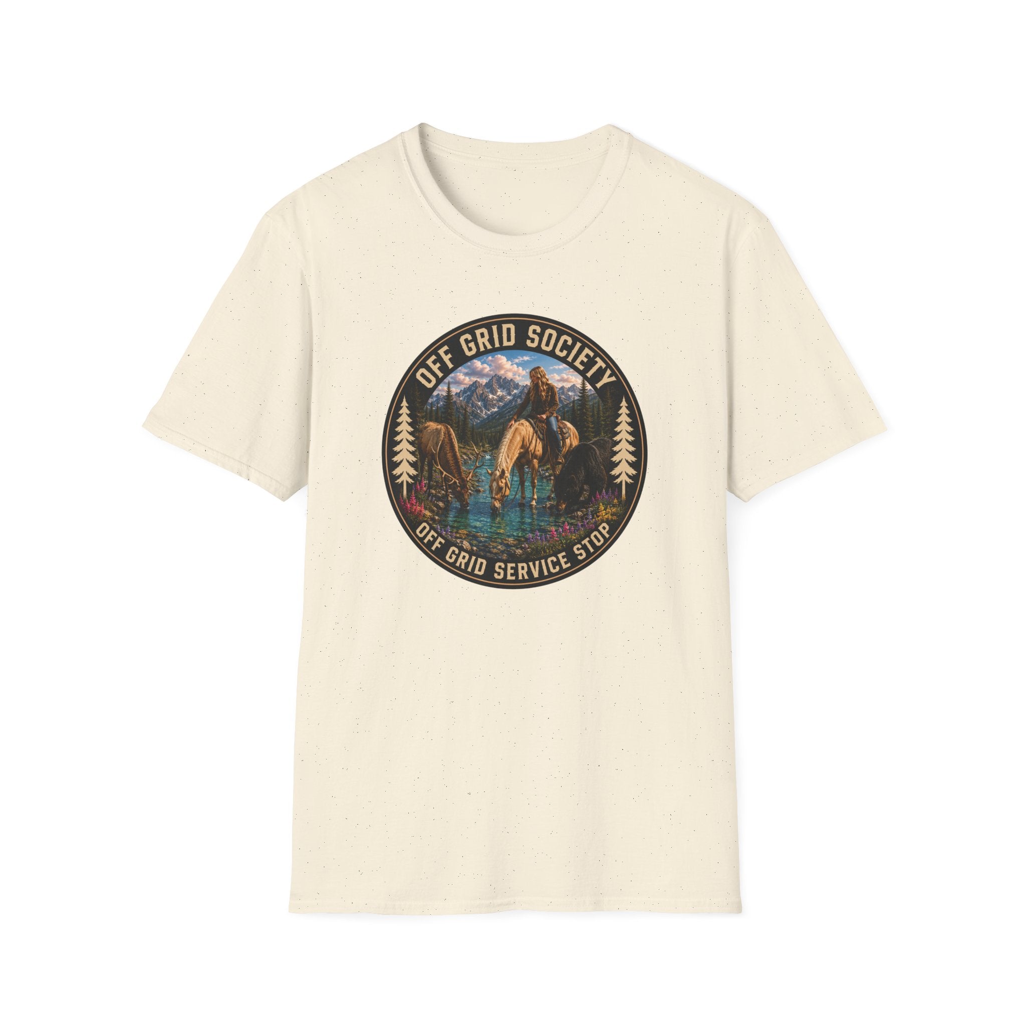 Off Grid Service Stop T-Shirt