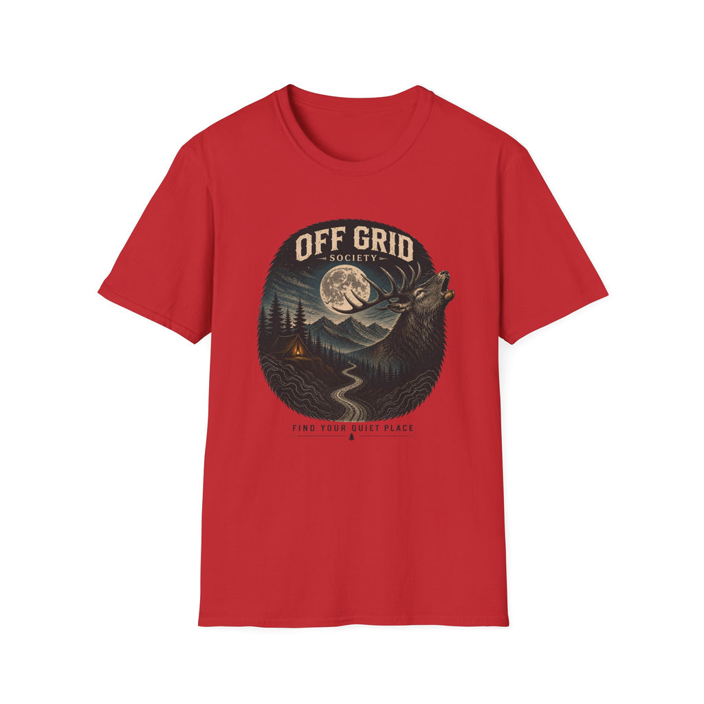 Find Your Quiet Place Stag T-Shirt