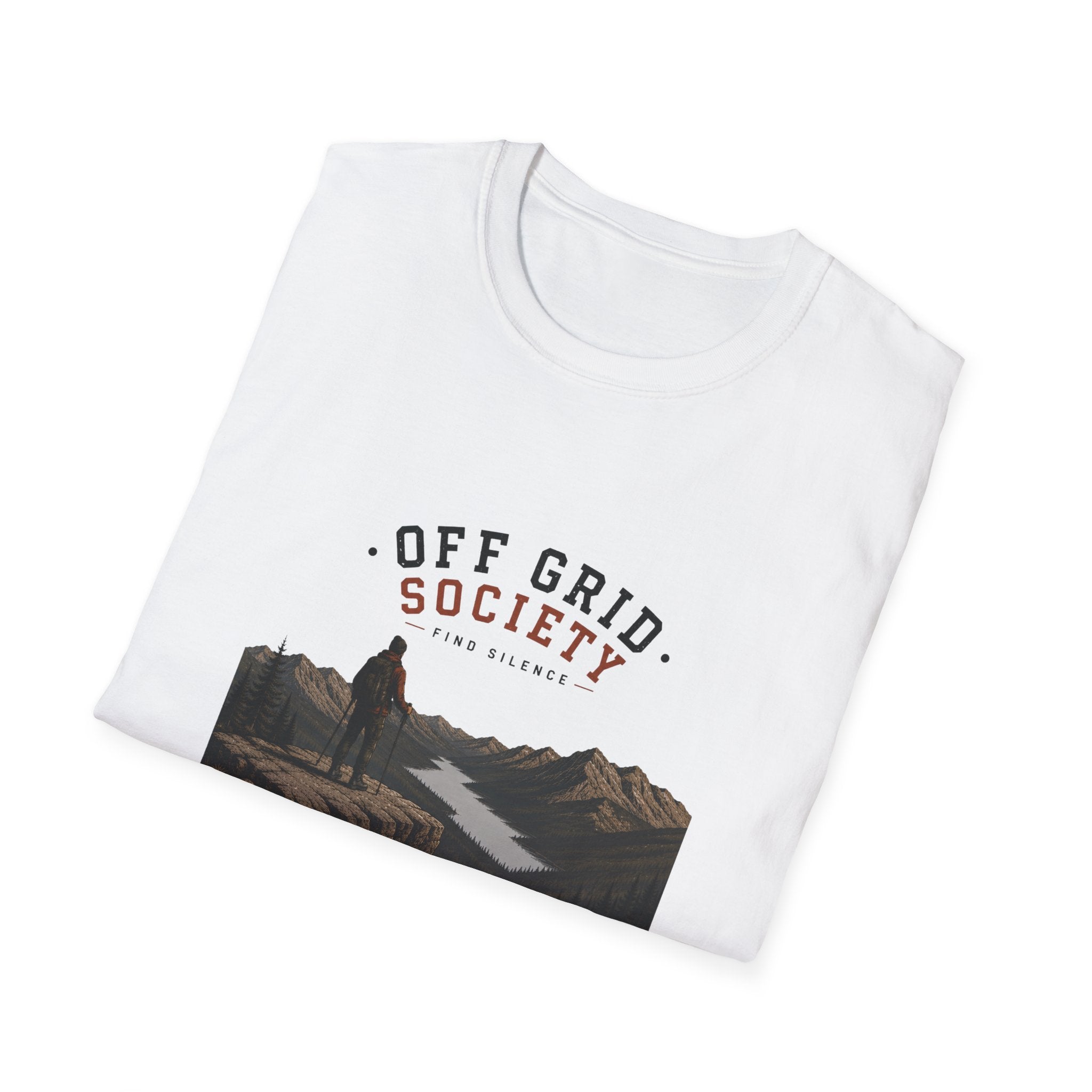 Find Silence Hiker T-Shirt