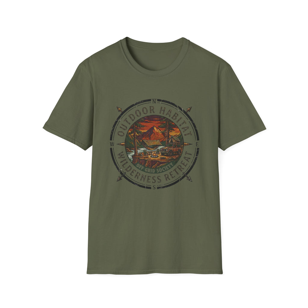 Compass Camping T-Shirt