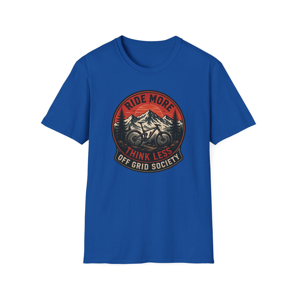 Ride More Think Less T-Shirt
