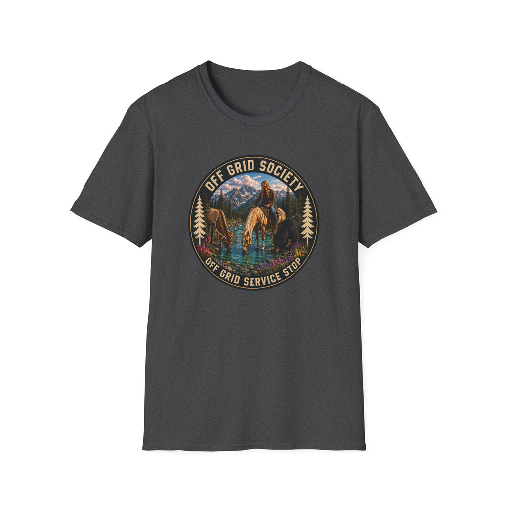 Off Grid Service Stop T-Shirt