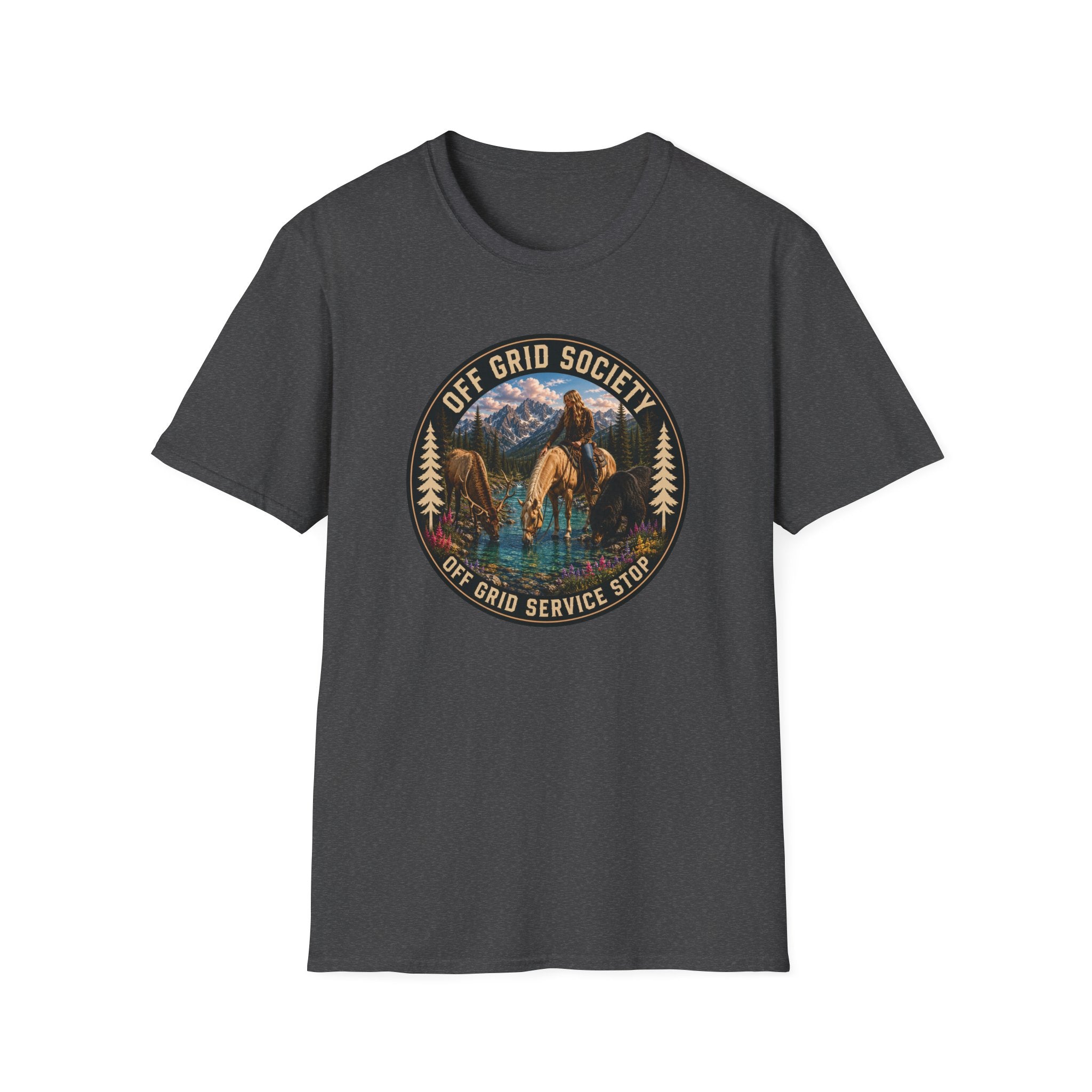 Off Grid Service Stop T-Shirt