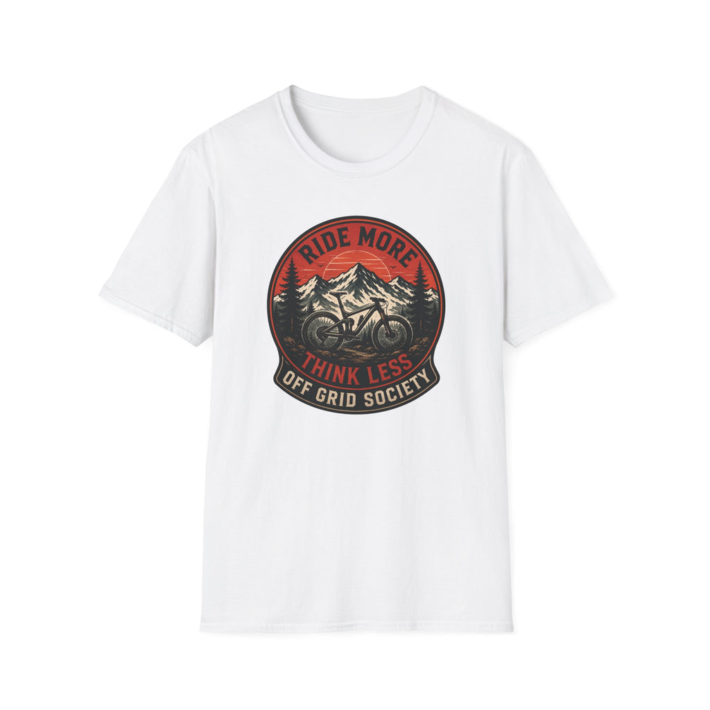 Ride More Think Less T-Shirt
