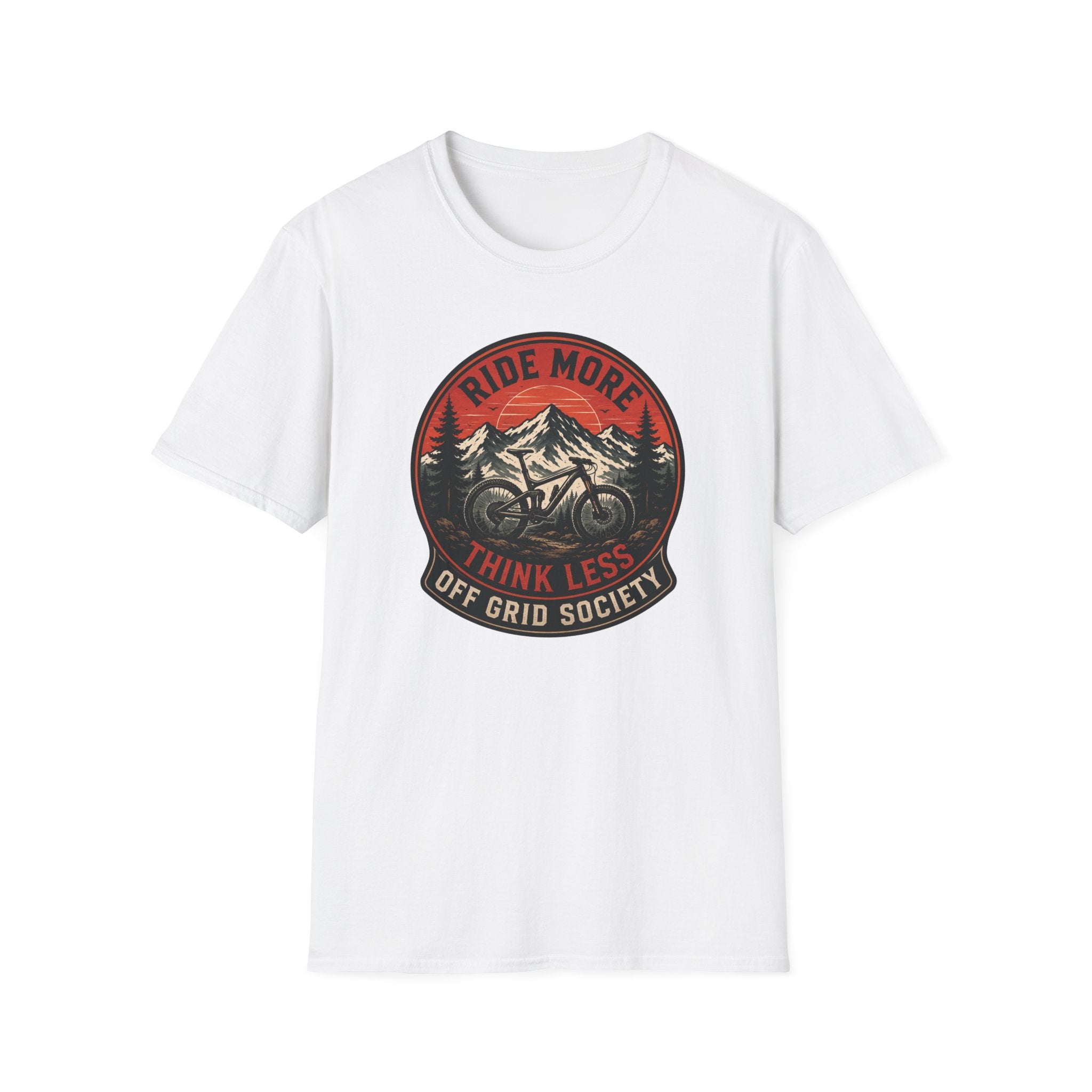 Ride More Think Less T-Shirt