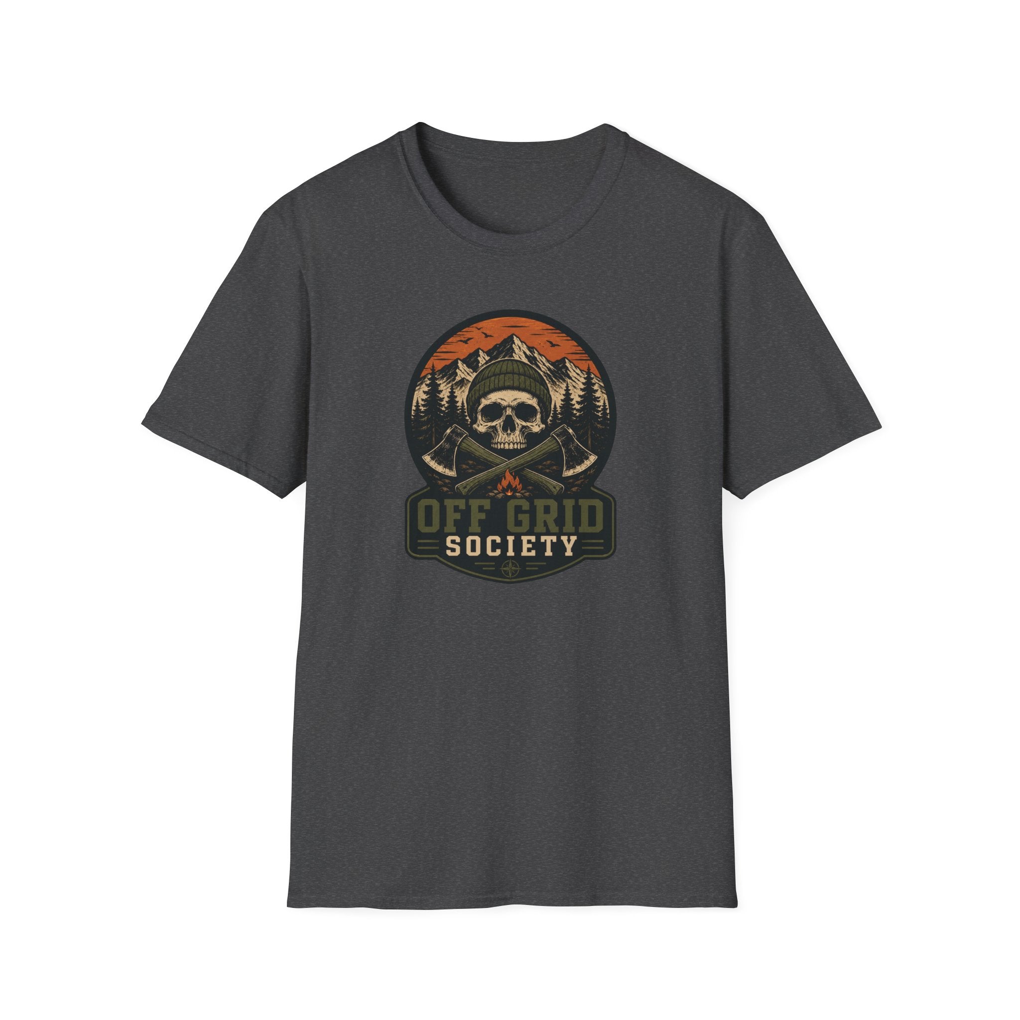 Skull And Axe Bones T-Shirt