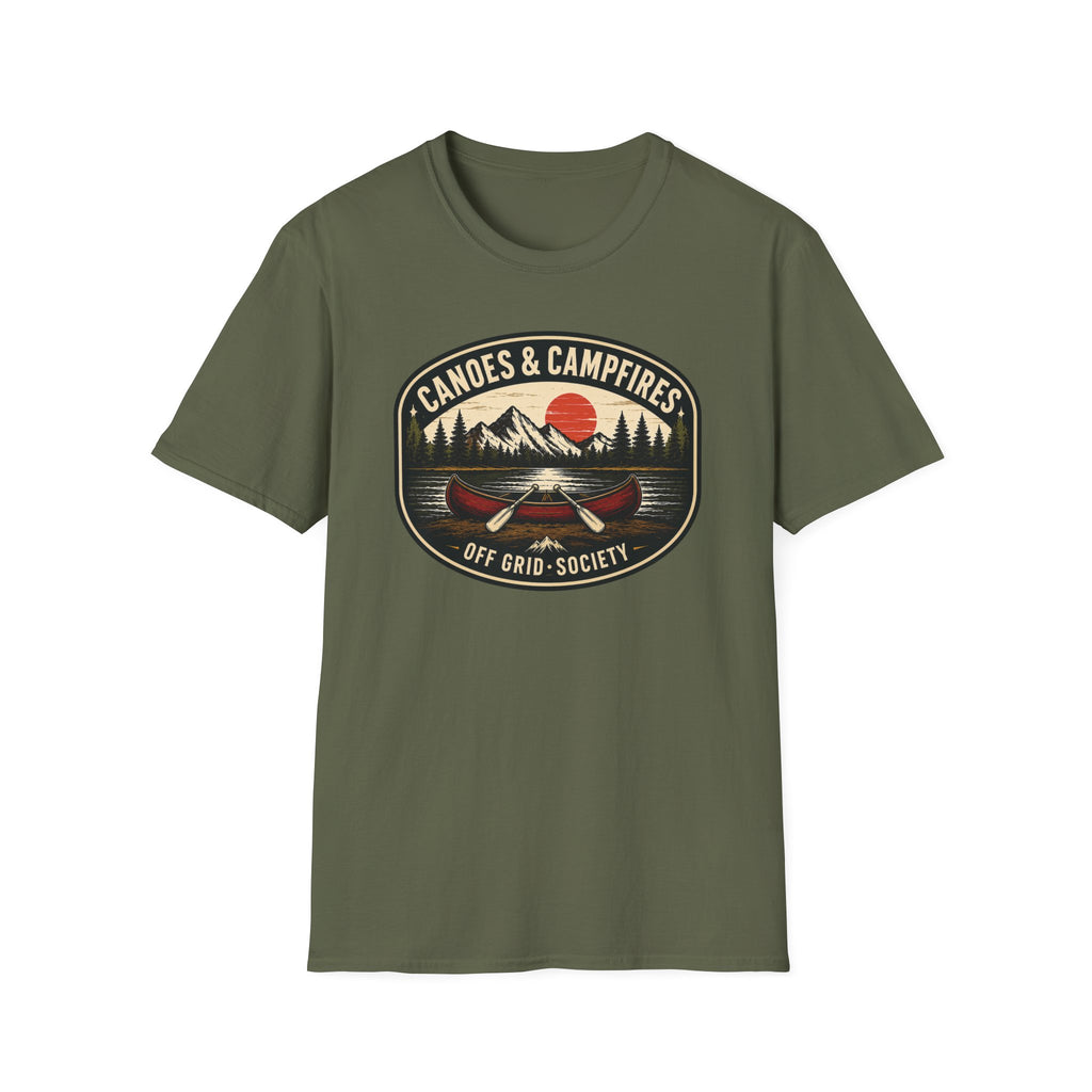 Canoes & Campfires T-Shirt