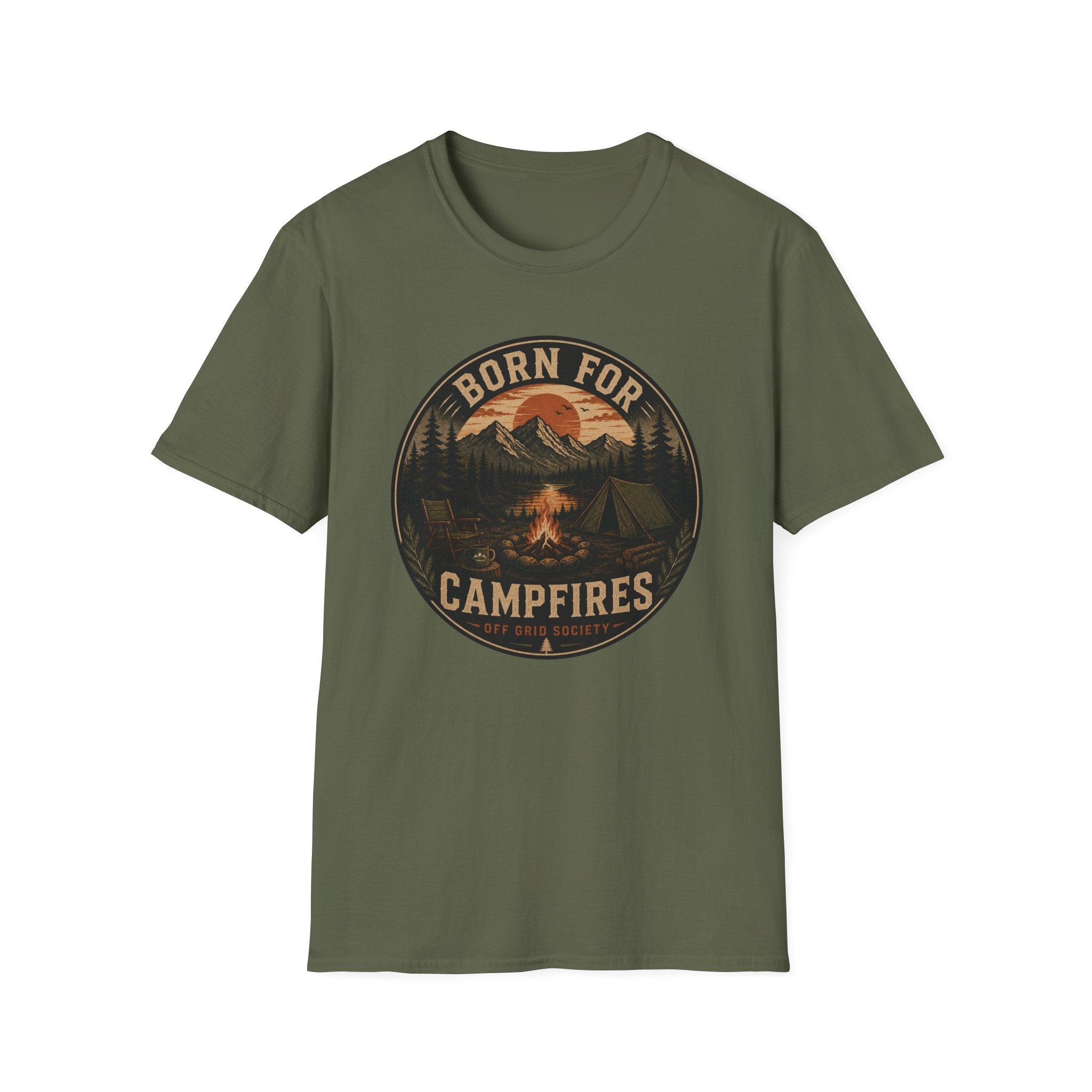 Born For Campfires T-Shirt
