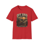 Find Silence Biker Sunset T-Shirt
