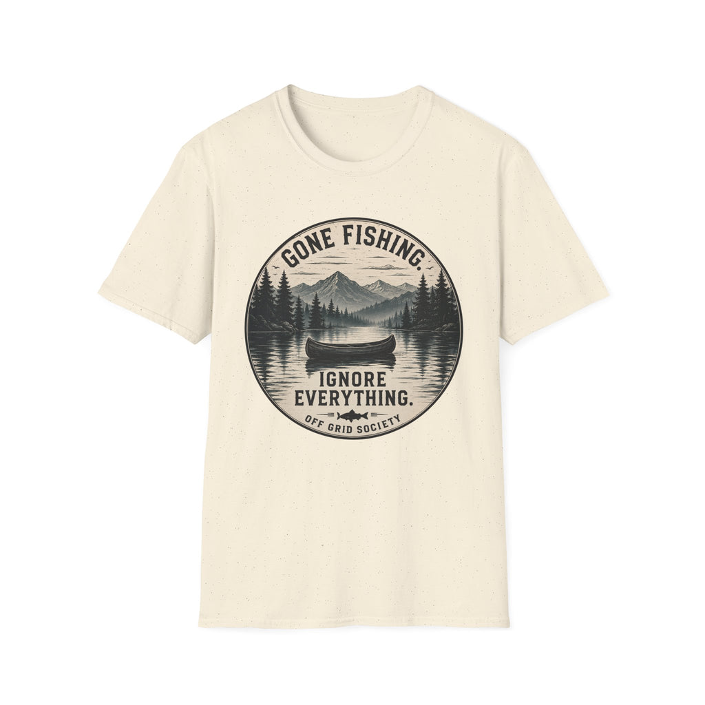 Gone Fishing Ignore Everything T-Shirt