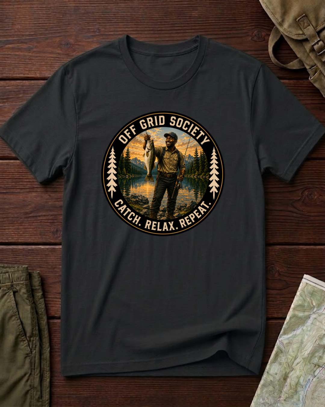 Catch Relax Repeat T-Shirt