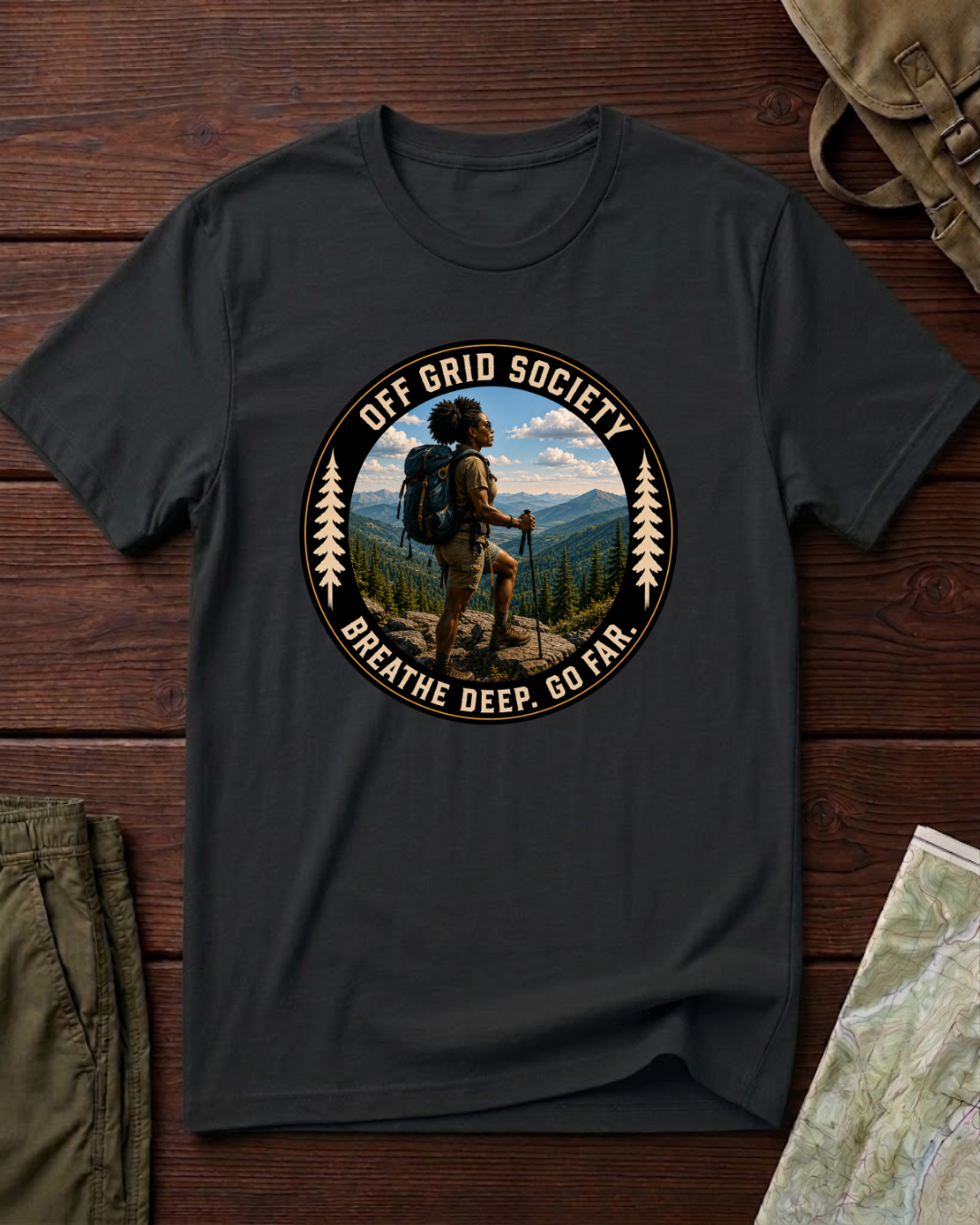Breathe Deep Go Far T-Shirt