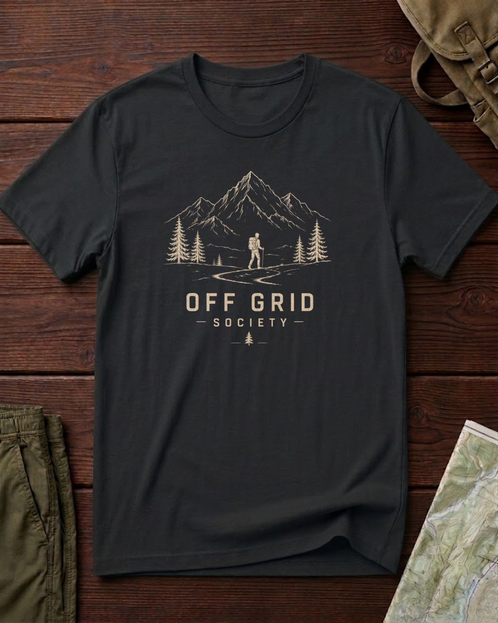 Off Grid The Hiker T-Shirt