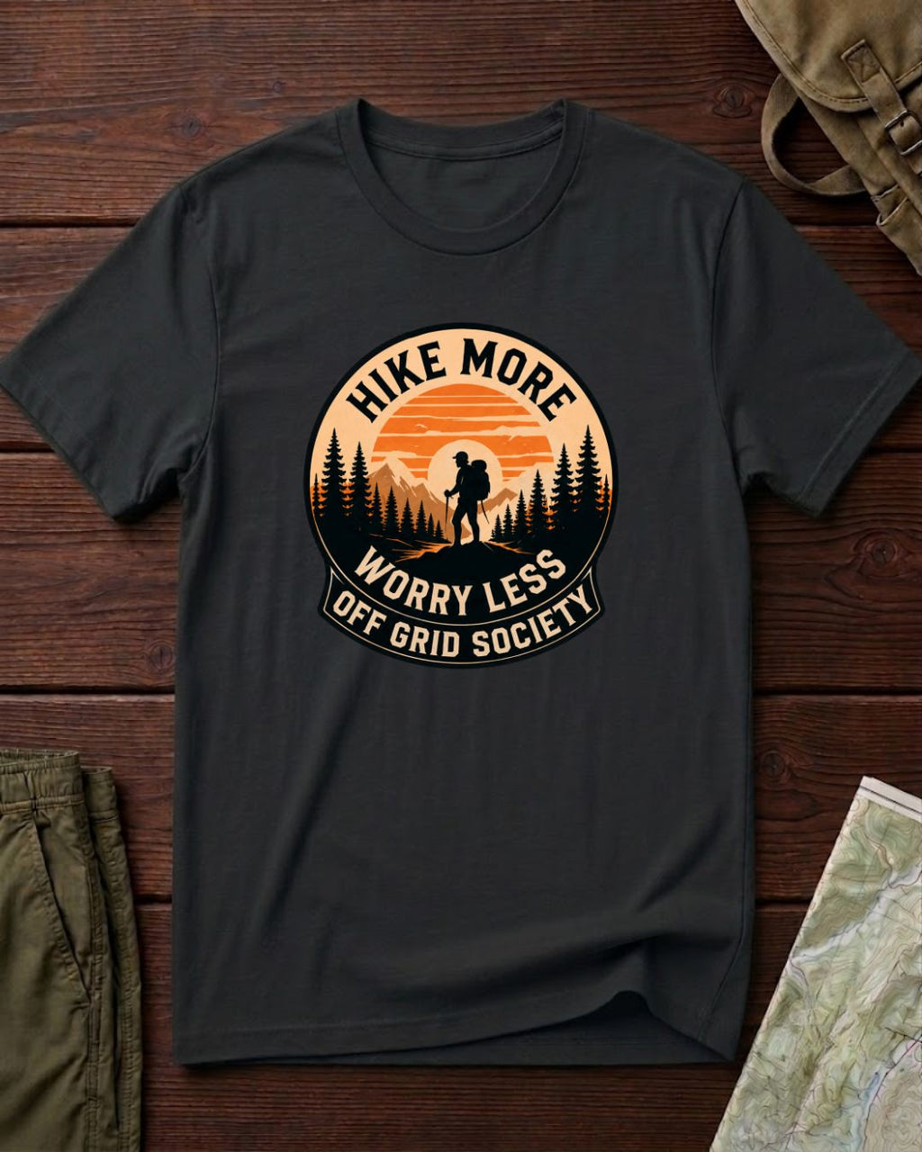 Hike More Worry Less T-Shirt