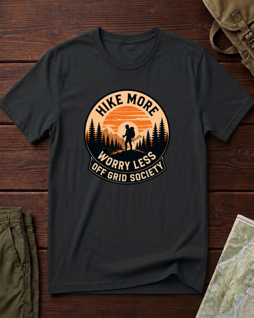 Hike More Worry Less T-Shirt