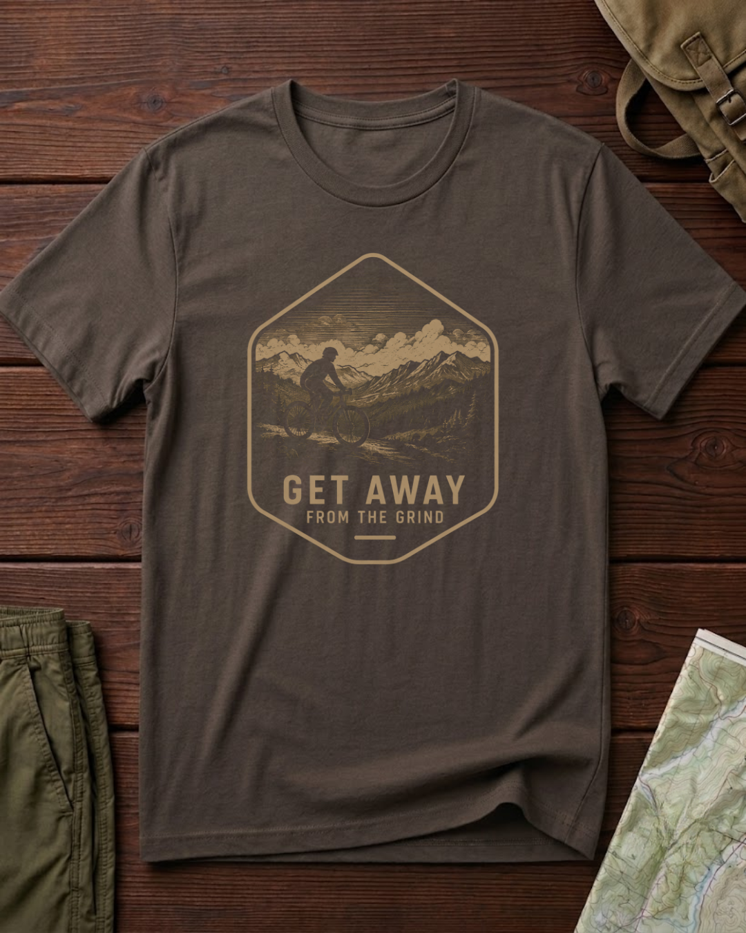 Get Away Just The Bike T-Shirt