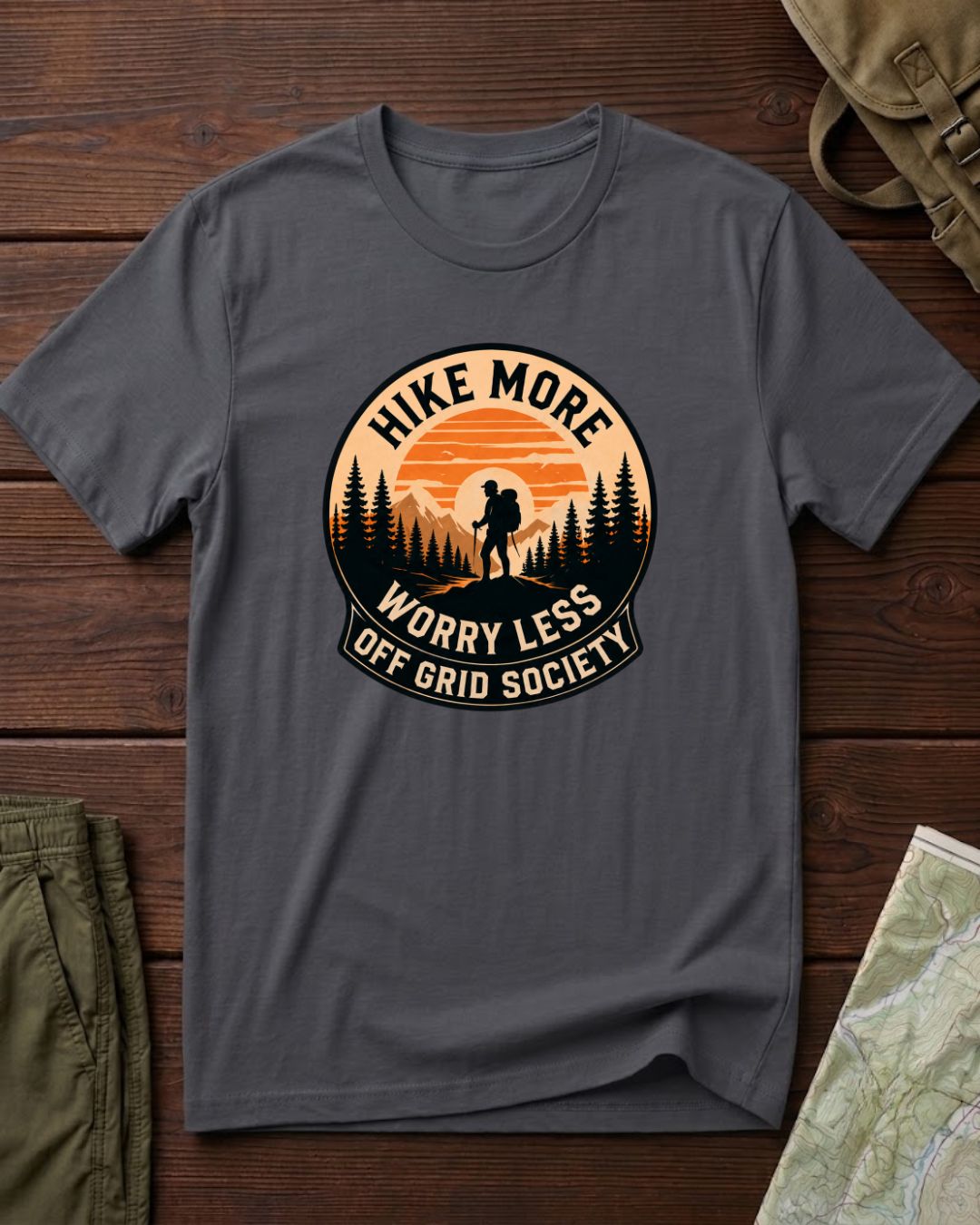 Hike More Worry Less T-Shirt