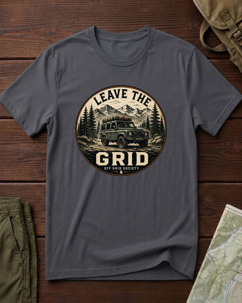 Leave The Grid 4x4 T-Shirt