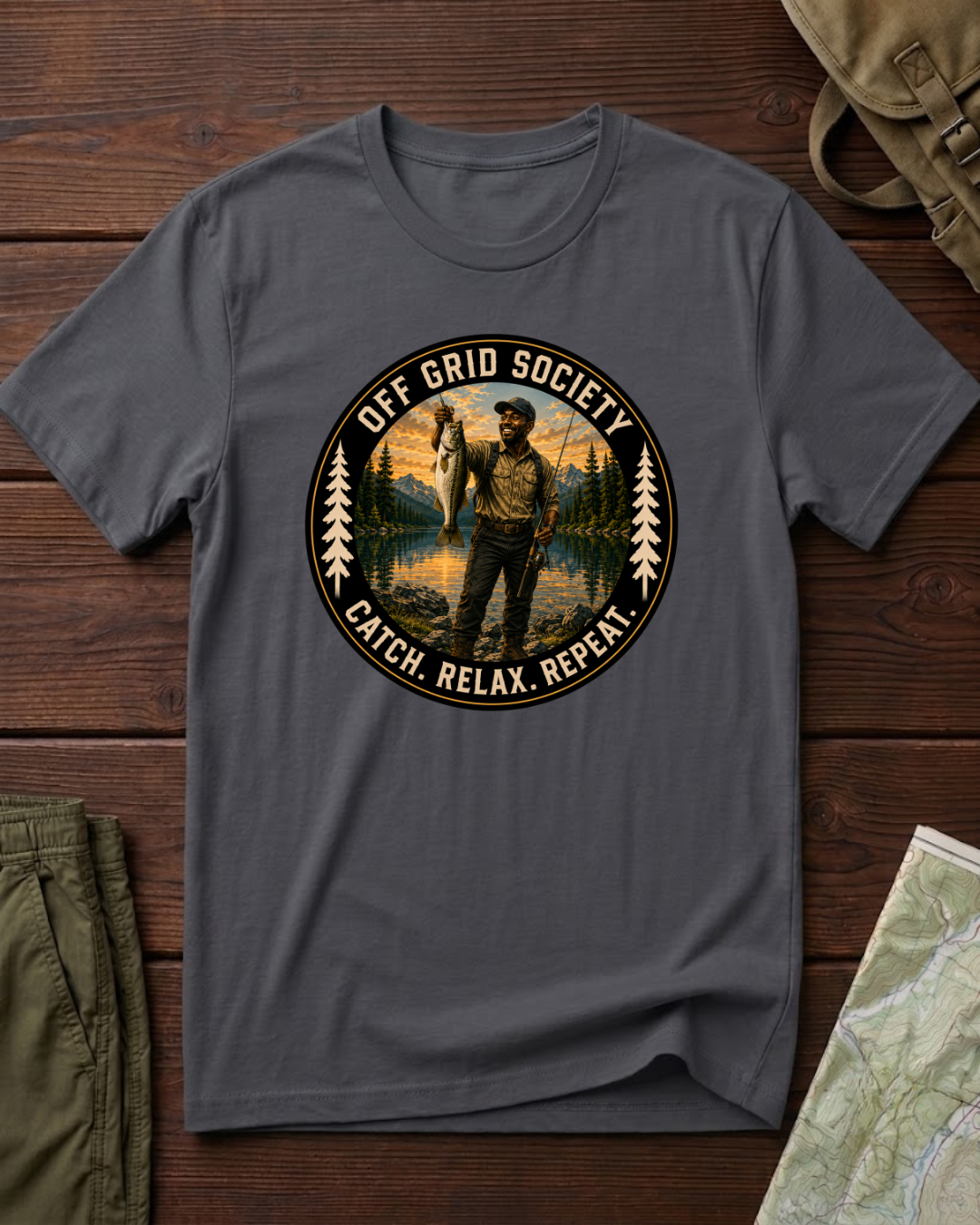 Catch Relax Repeat T-Shirt