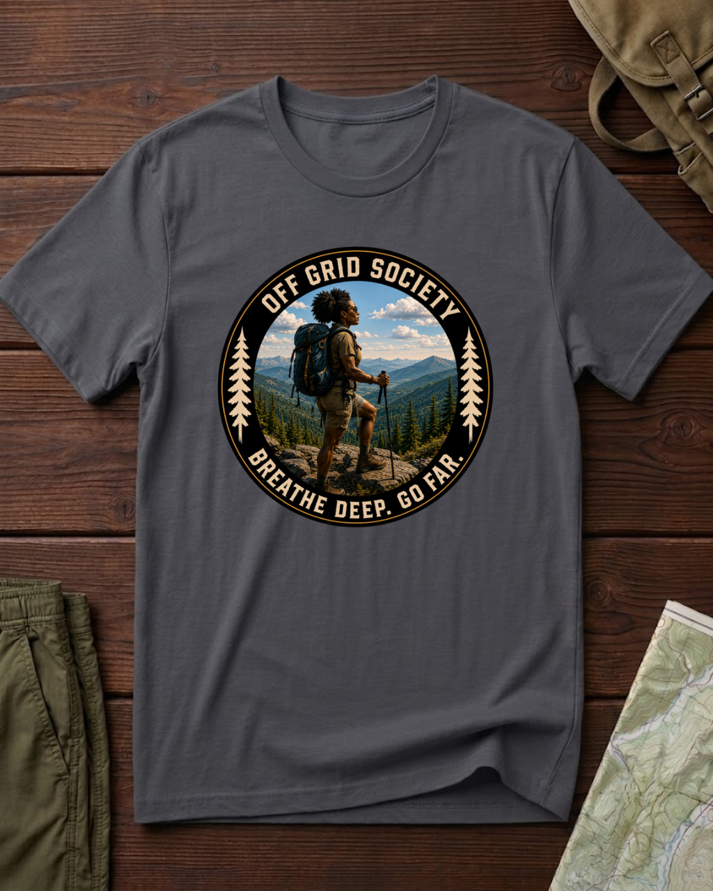 Breathe Deep Go Far T-Shirt