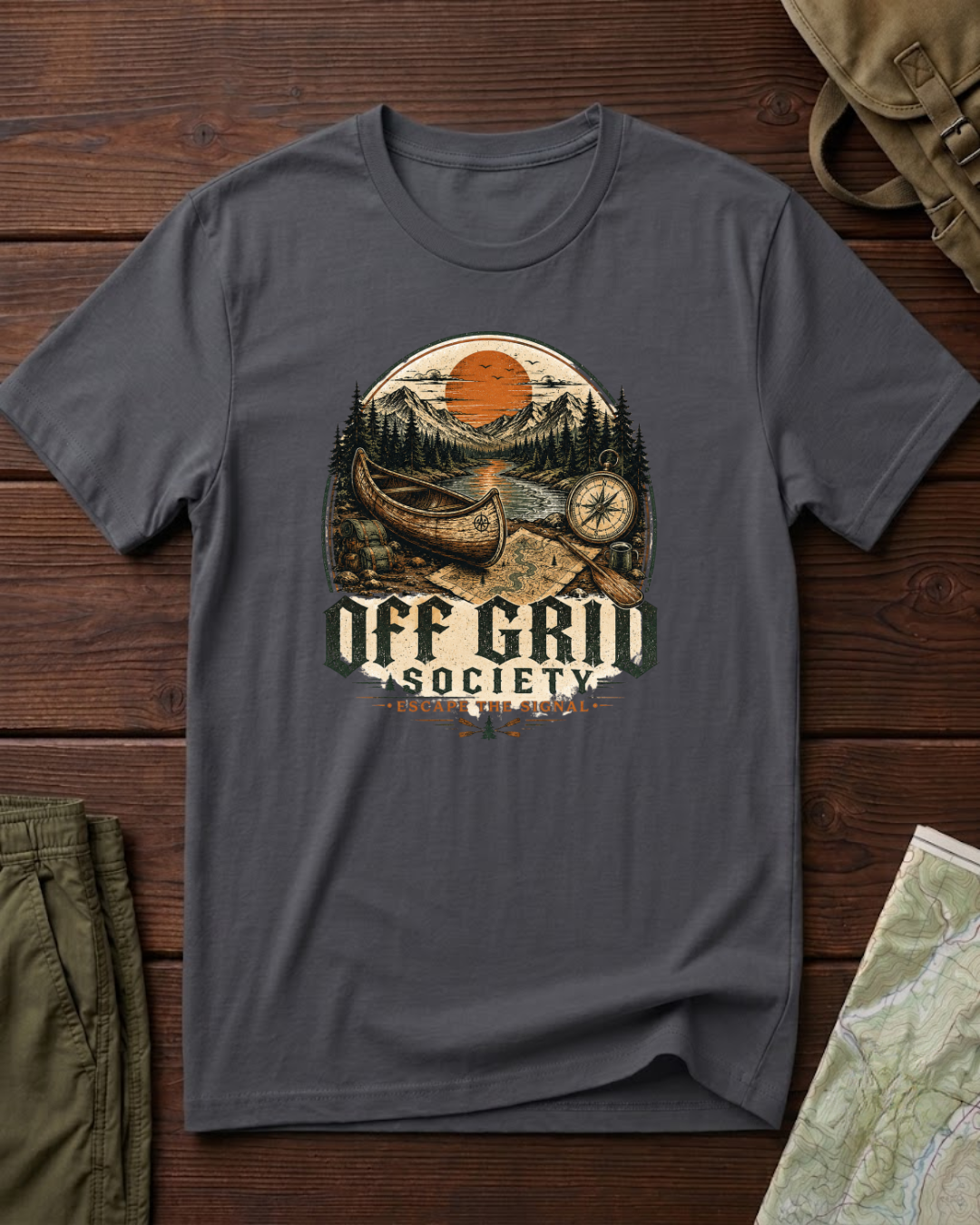 Escape The Signal Map T-Shirt