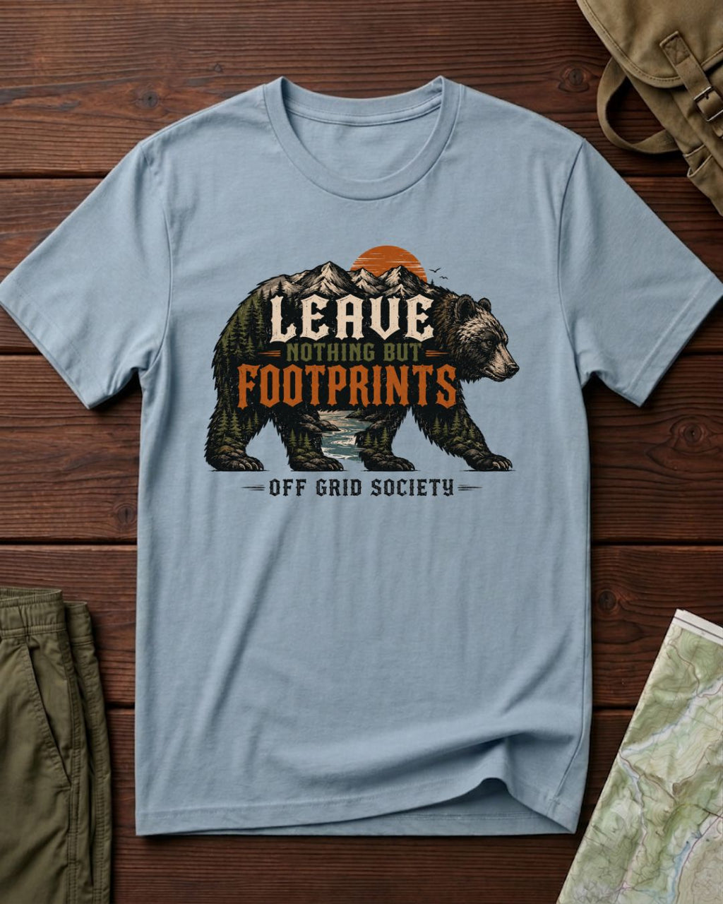 Leave Nothing But Footprints T-Shirt