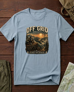 Find Silence Biker Sunset T-Shirt