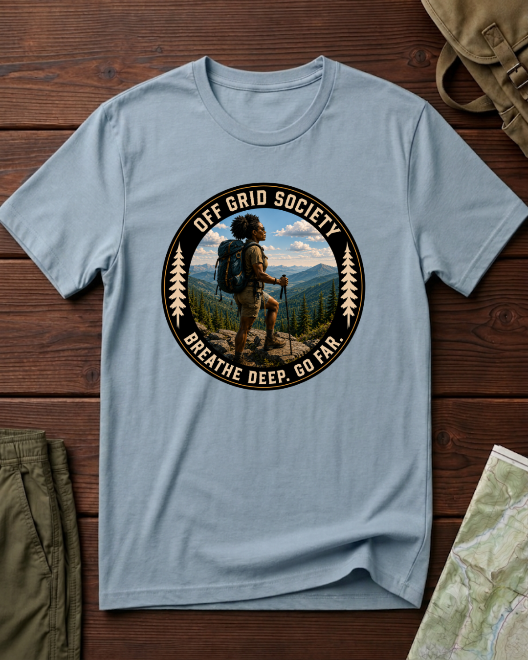 Breathe Deep Go Far T-Shirt