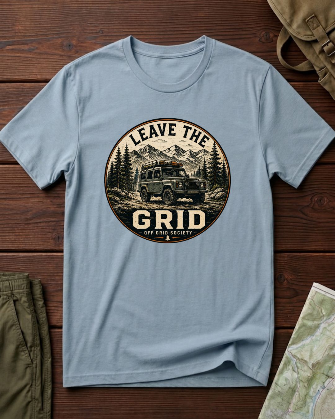 Leave The Grid 4x4 T-Shirt