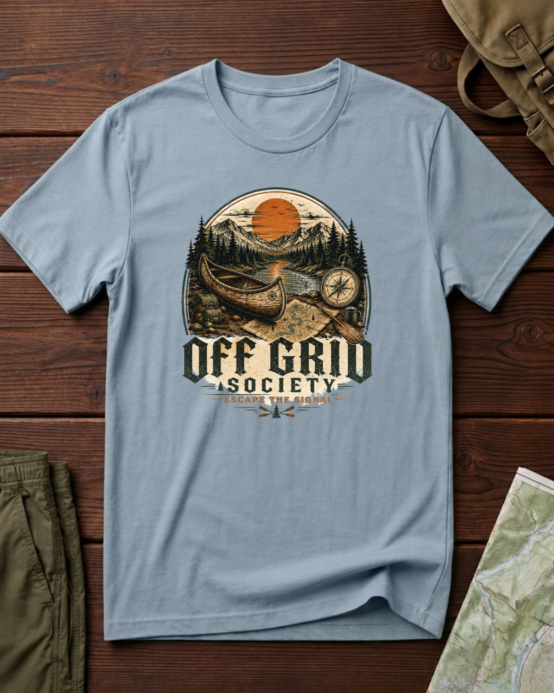 Escape The Signal Map T-Shirt