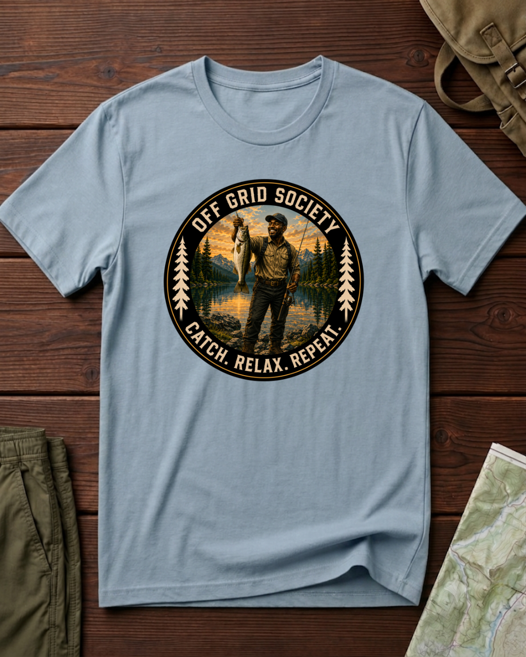 Catch Relax Repeat T-Shirt