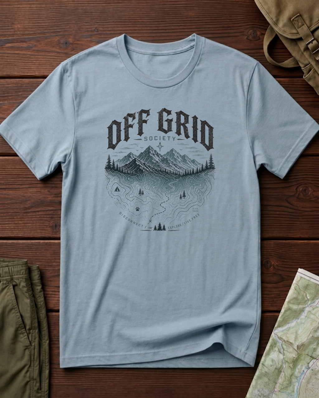 Explore Live Free T-Shirt