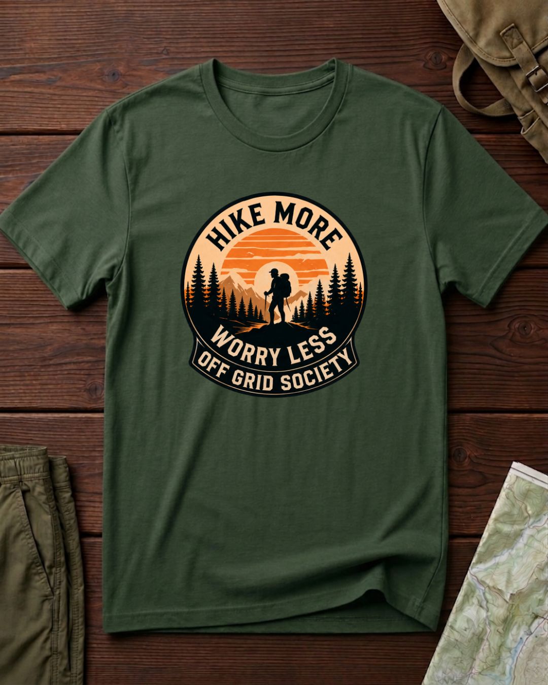 Hike More Worry Less T-Shirt