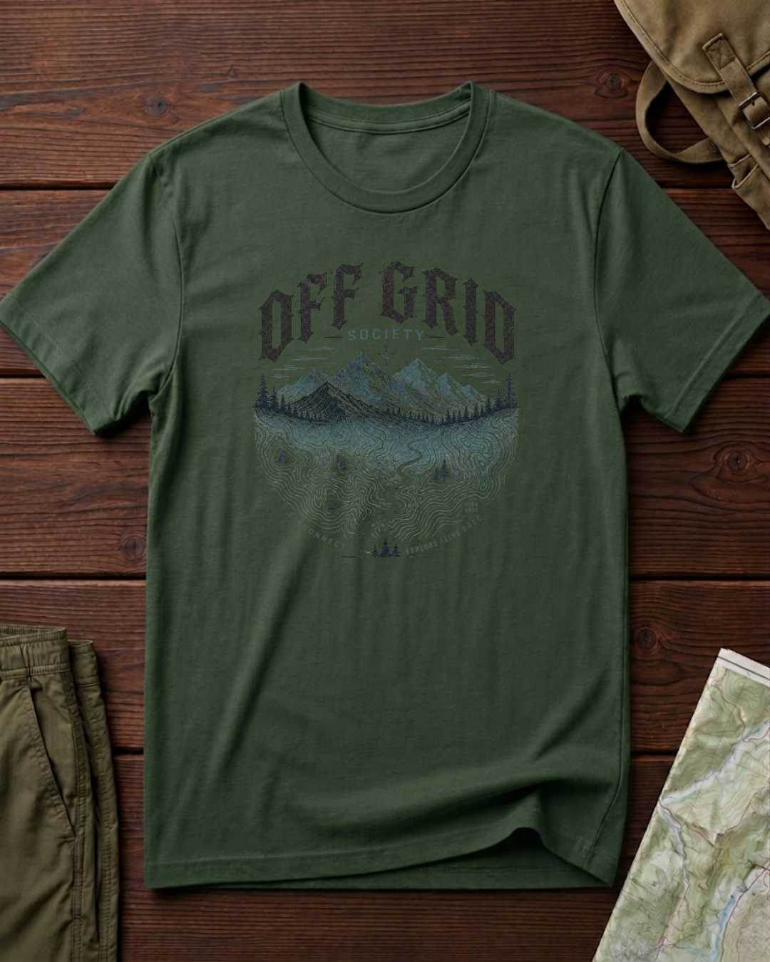 Explore Live Free T-Shirt