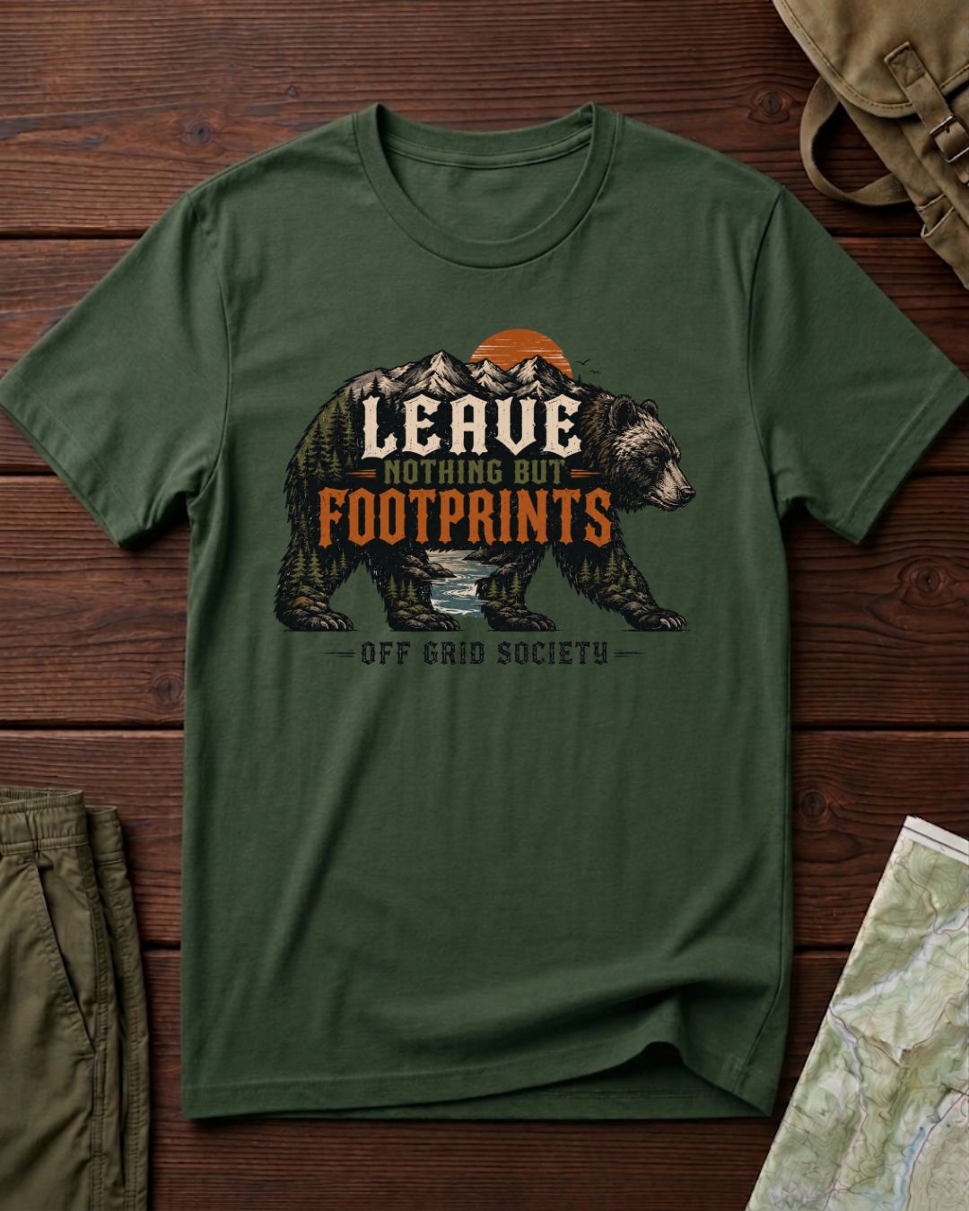 Leave Nothing But Footprints T-Shirt