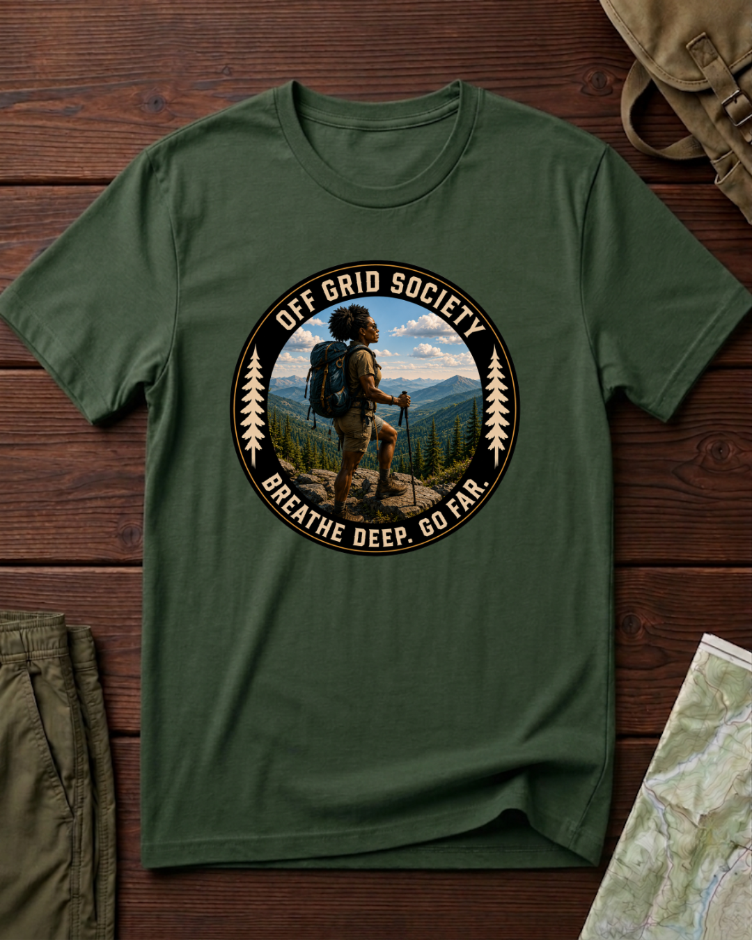 Breathe Deep Go Far T-Shirt