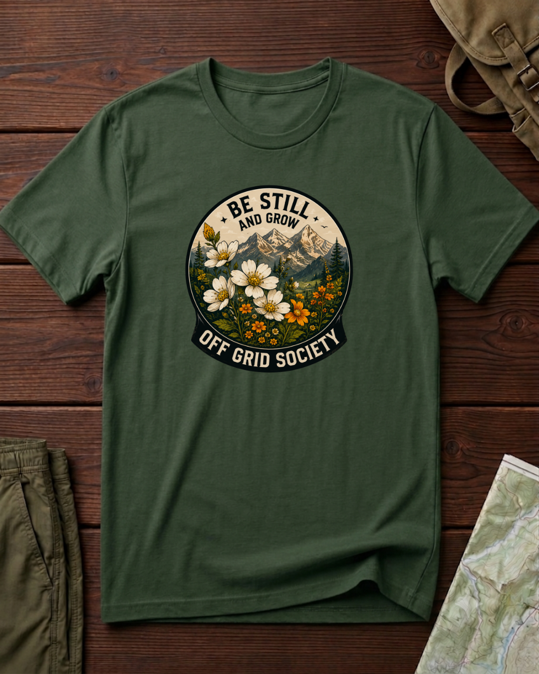 Be Still And Grow T-Shirt