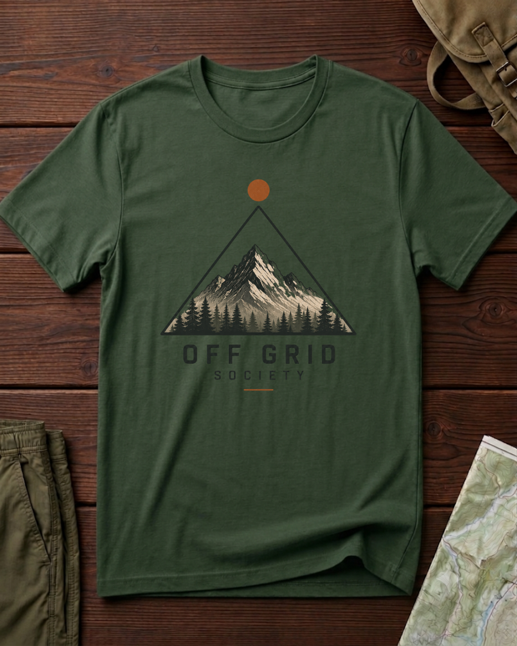 Off Grid Pyramid T-Shirt