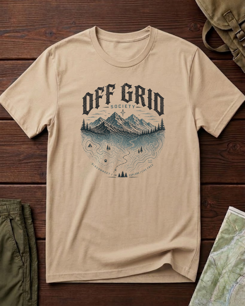 Explore Live Free T-Shirt
