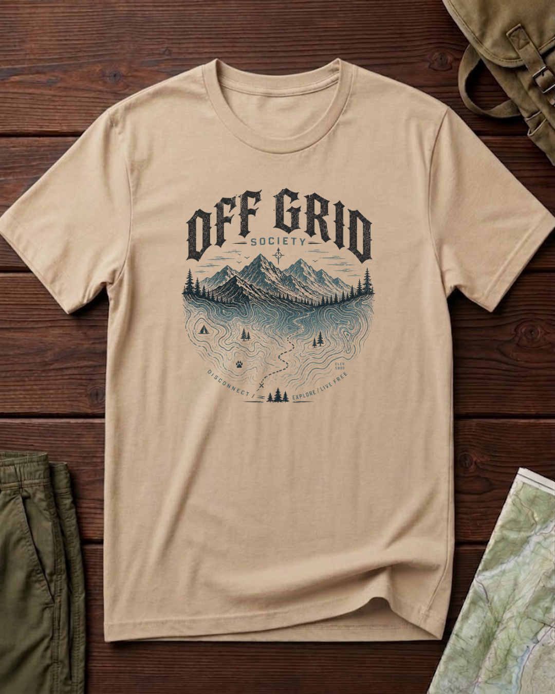 Explore Live Free T-Shirt