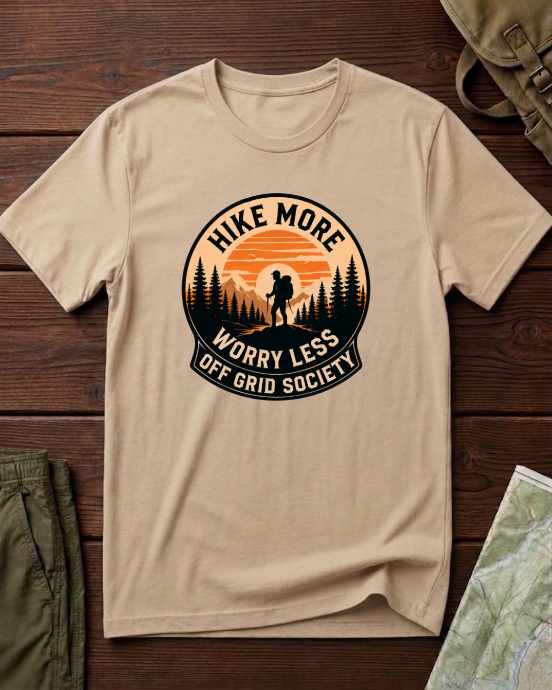 Hike More Worry Less T-Shirt