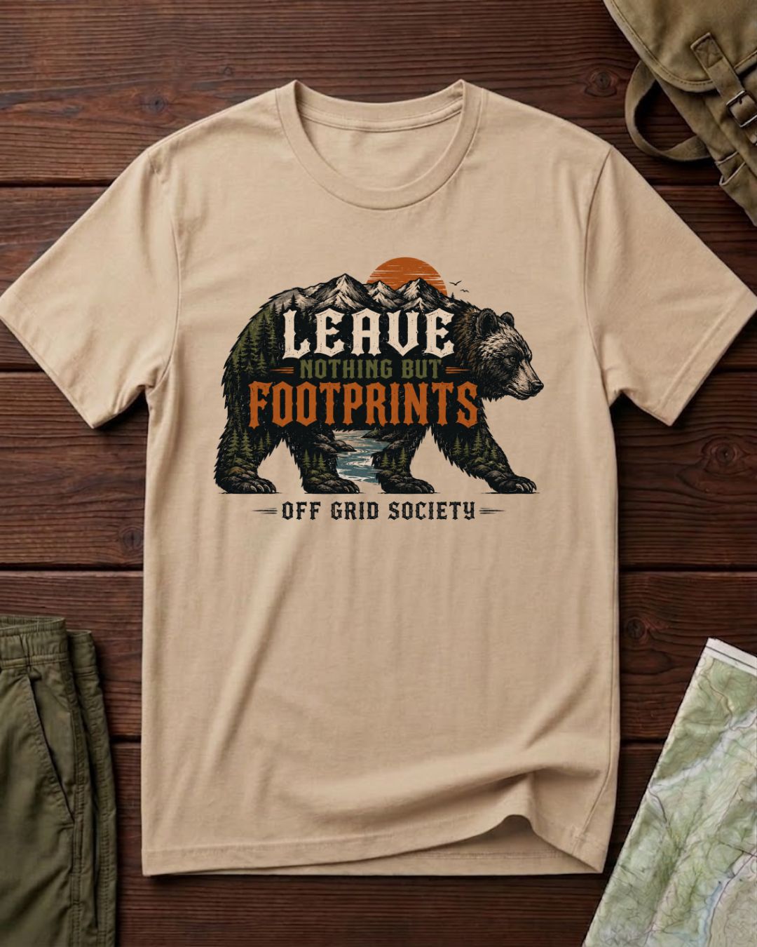 Leave Nothing But Footprints T-Shirt