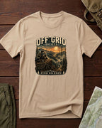 Find Silence Biker Sunset T-Shirt